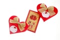 Red packets and candy packaging