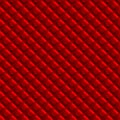 Red Padden Upholstery Pattern