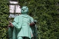 Red paint splashed on statue of Egerton Ryerson at Ryerson Univeristy