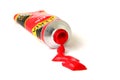 Red Paint Tube Royalty Free Stock Photo