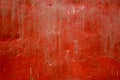 Red paint on wall Royalty Free Stock Photo