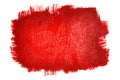 Red painted background