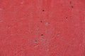 Red painted cement wall texture Royalty Free Stock Photo