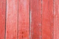 Red painted old wood boards Royalty Free Stock Photo