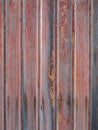 Red painted old wooden wall Royalty Free Stock Photo