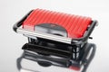 Red panini machine