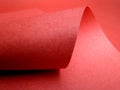 Red paper curve
