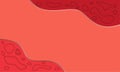 Red paper cut slime background Wallpaper. Red Valentine`s day background.