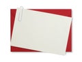 Red paper envelope