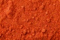 Red paprika powder background and texture Royalty Free Stock Photo