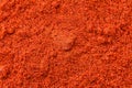 Red paprika powder background and texture Royalty Free Stock Photo