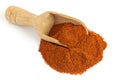 Red paprika powder Royalty Free Stock Photo