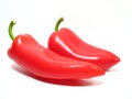 Red paprikas Royalty Free Stock Photo