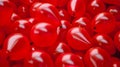 Red party balloons illustration background wallpaper. Royalty Free Stock Photo