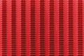 Red patterned metal fence wall texture Royalty Free Stock Photo