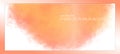 Orange Watercolor. Banner with free space for your graphics, subtitles. Royalty Free Stock Photo