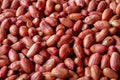 Red Peanut roasted and salted background