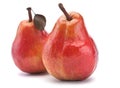 Red pear fruit Royalty Free Stock Photo