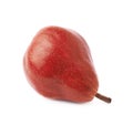 Red pear fruit isolated Royalty Free Stock Photo