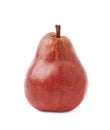 Red pear fruit isolated Royalty Free Stock Photo