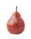 Red pear fruit isolated Royalty Free Stock Photo