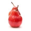 Red pear Royalty Free Stock Photo