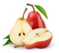 Red pears Royalty Free Stock Photo