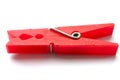 Red peg Royalty Free Stock Photo