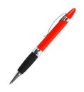 The red pen pen isolated on white background Royalty Free Stock Photo