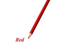 Red Pencil Royalty Free Stock Photo