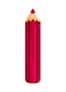 Red pencil for coloring