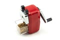 Red pencil sharpener