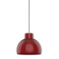 Red pendant lamp Royalty Free Stock Photo