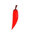 Red pepper chilli flat