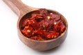 Red pepper flakes Royalty Free Stock Photo