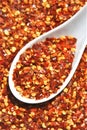 Red Pepper Flakes Royalty Free Stock Photo