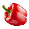 Red pepper isolated on white. With clipping path Royalty Free Stock Photo