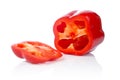 Red pepper slices