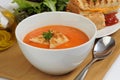 Red Pepper Soup Royalty Free Stock Photo