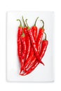 Red peppers Royalty Free Stock Photo