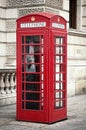 Red Phone Box Royalty Free Stock Photo