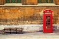 Red Phone Box Royalty Free Stock Photo