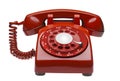 Red phone, isolated