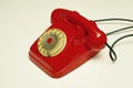 Red phone, vintage, analogic