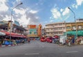 Street scene in Chinatown of Chiang Mai