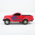 red pickup truck toy Royalty Free Stock Photo