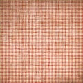 Red picnic fabric