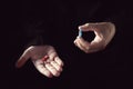 Red Pill Blue Pill concept Royalty Free Stock Photo