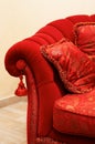 Red pillow Royalty Free Stock Photo