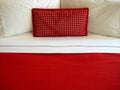 Red pillow Royalty Free Stock Photo